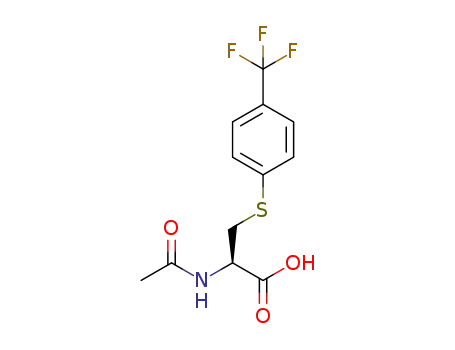 N-acetyl-S-(4-(trifluoromethyl)phenyl)-L-cysteine