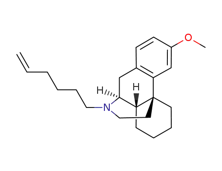 11-(hex-5-en-1-yl)-3-methoxy-6,7,8,8a,9,10-hexahydro-5H-9,4b-(epiminoethano)phenanthrene