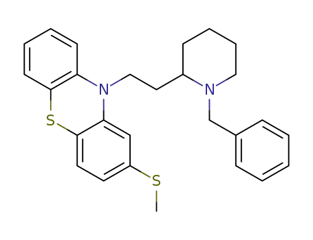 10-(2-(1-benzylpiperidin-2-yl)ethyl)-2-(methylthio)-10H-phenothiazine