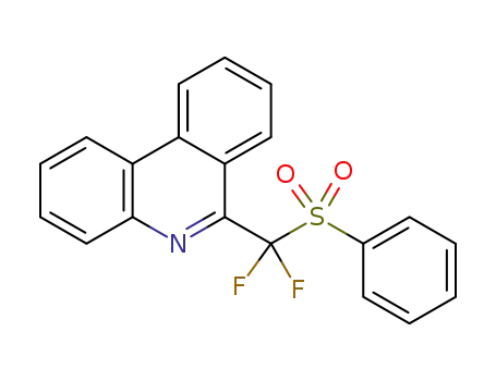 6-(difluoro(phenylsulfonyl)methyl)phenanthridine