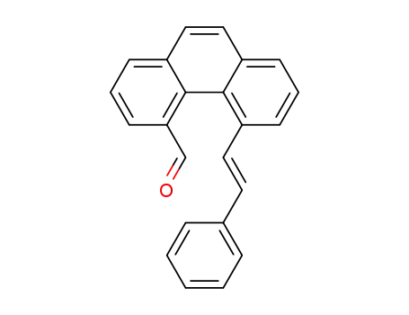 (E)-5-styrylphenanthrene-4-carbaldehyde