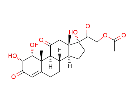 1α,2α,17α-Trihydroxy-21-acetoxy-Δ4-pregnantrion-(3,11,20)