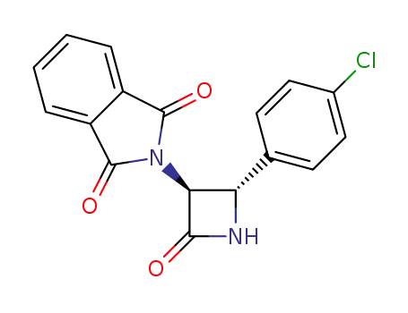 2-(2-(4-chlorophenyl)-4-oxoazetidin-3-yl)isoindoline-1,3-dione