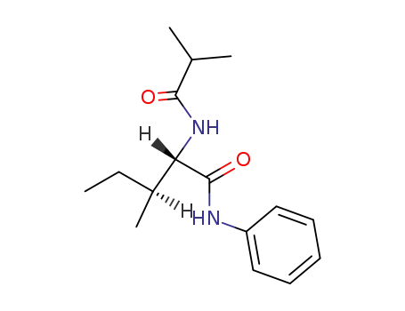 N-isobutyryl-L-isoleucine anilide