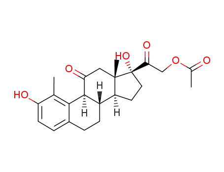 21-acetoxy-2,17-dihydroxy-1-methyl-19-nor-pregna-1,3,5(10)-triene-11,20-dione