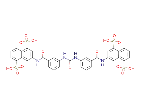 3,3'-(3,3'-ureylene-bis-benzoylamino)-bis-naphthalene-1,5-disulfonic acid