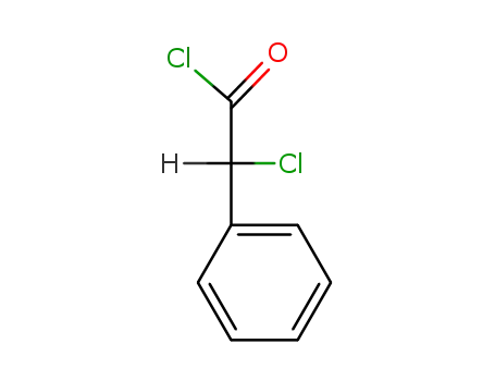 Molecular Structure of 2912-62-1 (2-CHLORO-2-PHENYLACETYL CHLORIDE)