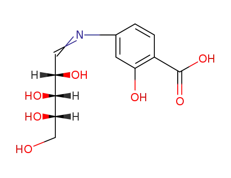 4-L-arabitol-1-ylidenamino-2-hydroxy-benzoic acid