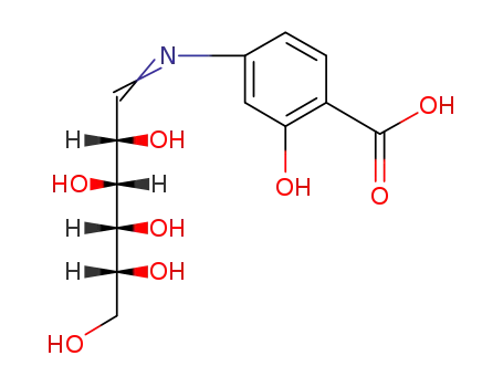 4-D-glucitol-1-ylidenamino-2-hydroxy-benzoic acid