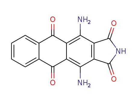 Molecular Structure of 128-81-4 (4,11-diamino-1H-naphth[2,3-f]isoindole-1,3,5,10(2H)-tetrone)