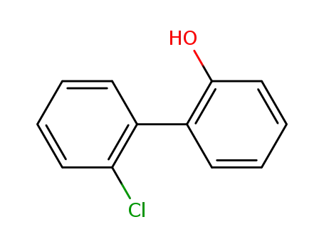 Molecular Structure of 53824-24-1 (2'-Chlorobiphenyl-2-ol)