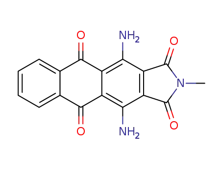 4,11-diamino-2-methyl-naphth[2,3-f]isoindole-1,3,5,10-tetraone