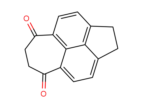 Molecular Structure of 6345-20-6 (1,2,6,7-tetrahydrocyclohepta[fg]acenaphthylene-5,8-dione)