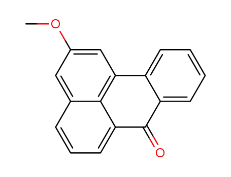 Molecular Structure of 6535-67-7 (2-methoxy-7H-benzo[de]anthracen-7-one)