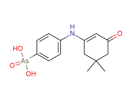 [4-(5,5-dimethyl-3-oxo-cyclohex-1-enylamino)-phenyl]-arsonic acid