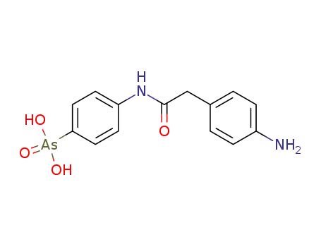 {4-[2-(4-amino-phenyl)-acetylamino]-phenyl}-arsonic acid