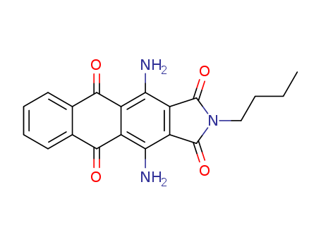 1H-Naphth[2,3-f]isoindole-1,3,5,10(2H)-tetrone,4,11-diamino-2-butyl-