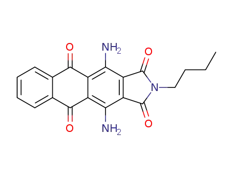 1H-Naphth[2,3-f]isoindole-1,3,5,10(2H)-tetrone,4,11-diamino-2-butyl-