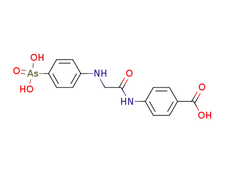 4-{[N-(4-arsono-phenyl)-glycyl]-amino}-benzoic acid