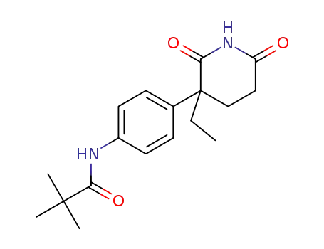 N-(4-(3-ethyl-2,6-dioxopiperidin-3-yl)phenyl)pivalamide