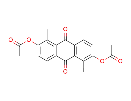 2,6-diacetoxy-1,5-dimethyl-anthraquinone