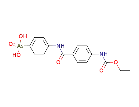 [4-(4-ethoxycarbonylamino-benzoylamino)-phenyl]-arsonic acid