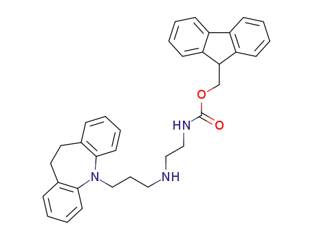 (9H-fluoren-9-yl)methyl (2-((3-(10,11-dihydro-5H-dibenzo[b,f]azepin-5-yl)propyl)amino)ethyl)carbamate