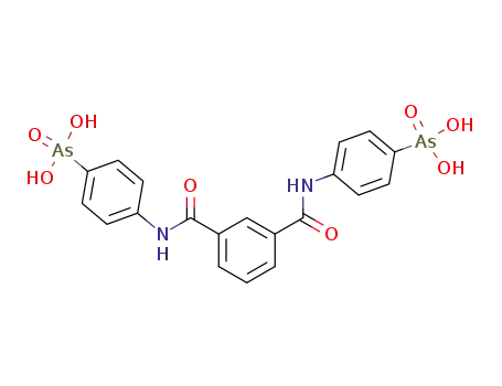 (4,4'-isophthaloyldiamino-diphenyl)-bis-arsonic acid