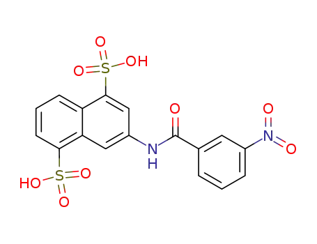 3-(3-nitro-benzoylamino)-naphthalene-1,5-disulfonic acid