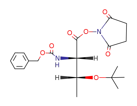 Molecular Structure of 10068-65-2 (Z-THR(TBU)-OSU)