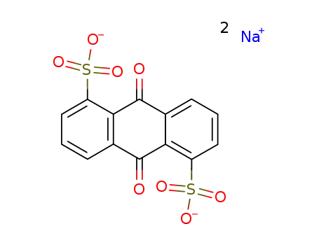 Molecular Structure of 853-35-0 (ANTHRAQUINONE-1,5-DISULFONIC ACID DISODIUM SALT)