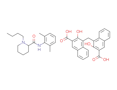 mono(bupivacaine) pamoic acid