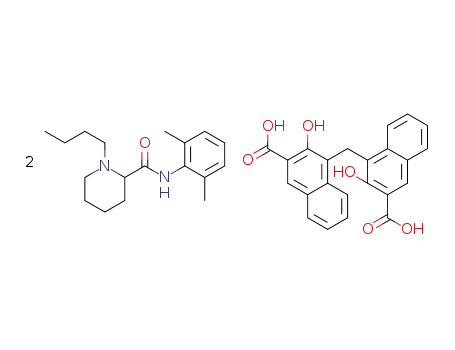 bis(bupivacaine) pamoic acid