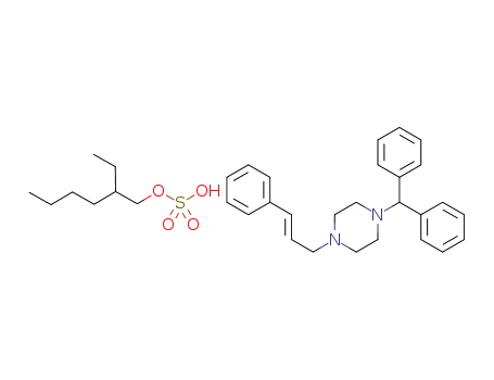 cinnarizine 2-ethyl-1-hexyl sulfate