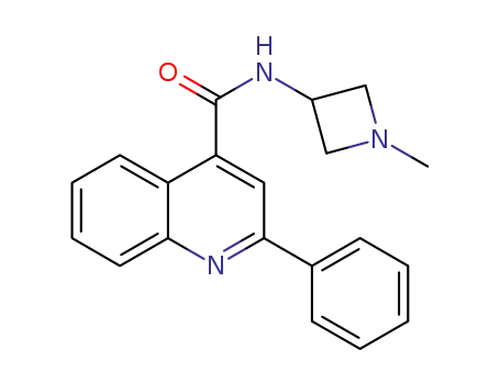 N‐(1‐methylazetidin‐3‐yl)‐2‐phenylquinoline‐4‐carboxamide