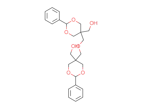 2',2'':6',6''-di-O-benzylidene-2',2'',6',6''-tetra-(hydroxymethyl)-4-oxa-1,7-heptanediol