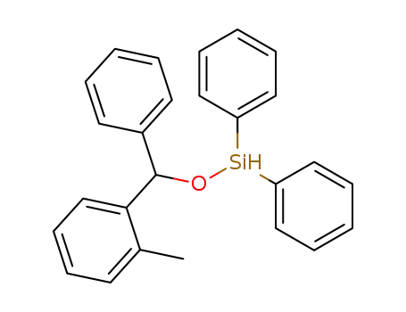 diphenyl(phenyl(o-tolyl)methoxy)silane
