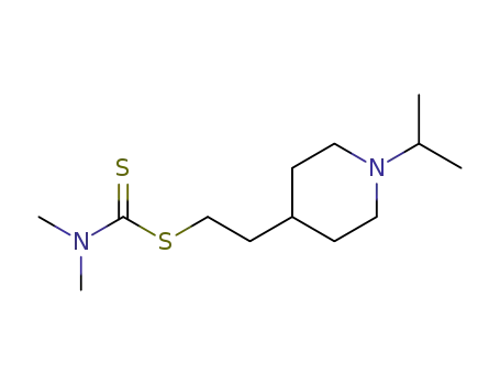 2-(1-isopropylpiperidin-4-yl)ethyl dimethylcarbamodithioate
