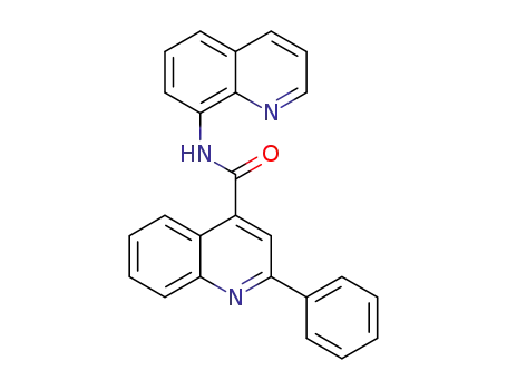 2-phenyl-N-(quinolin-8-yl)quinoline-4-carboxamide