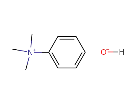 Molecular Structure of 1899-02-1 (PHENYLTRIMETHYLAMMONIUM HYDROXIDE)