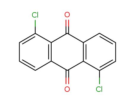 Molecular Structure of 82-46-2 (1,5-DICHLOROANTHRAQUINONE)