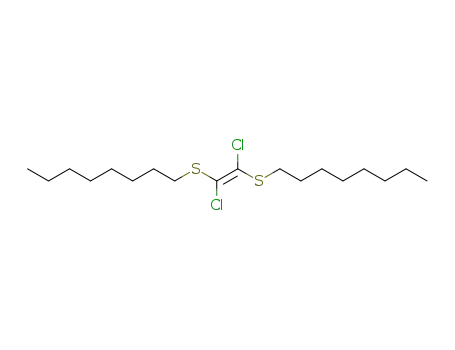 1-((E)-1,2-Dichloro-2-octylsulfanyl-vinylsulfanyl)-octane