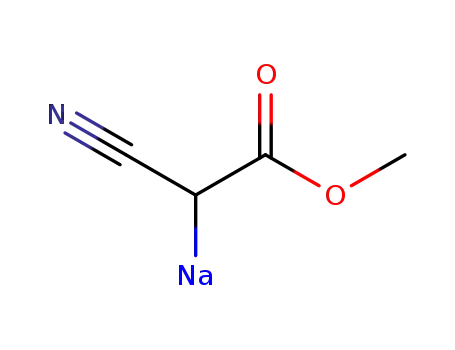 methyl cyanoacetate sodium enolate
