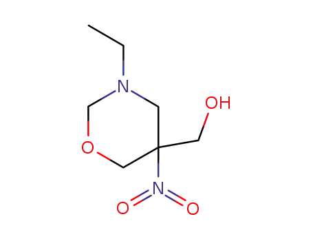 2H-1,3-Oxazine-5-methanol, 3-ethyltetrahydro-5-nitro-