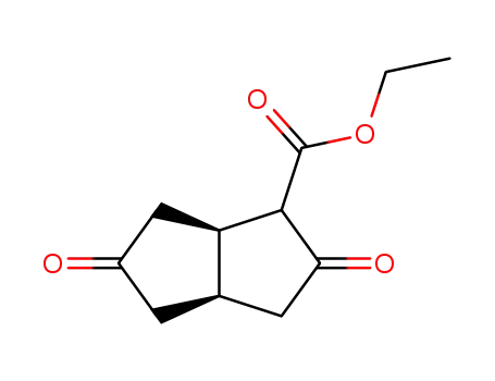 ethyl 3,3a,6,6a-tetrahydro-2,5-dioxo-1H,4H-pentalene-4-carboxylate