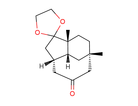 (1'α,3'aβ,7'α,8'aβ)-1',2',3',3'a,6',7',8',8'a-octahydro-1',7'-dimethylspiro<1,3-dioxolane-2,2'-<1,7>ethanoazulen>-5(4H)-one