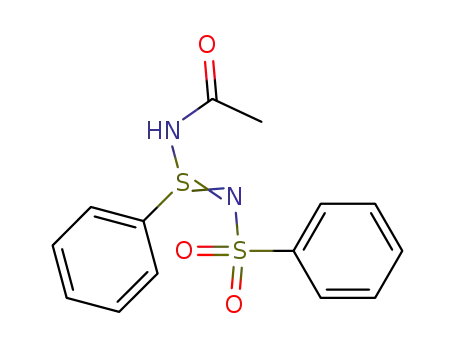 N-Acetyl-N'-phenylsulfonylsulfinamidine