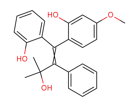(Z,E)-4-(2-hydroxy-4-methoxyphenyl)-4-(2'-hydroxyphenyl)-2-methyl-3-phenylbut-3-en-2-ol