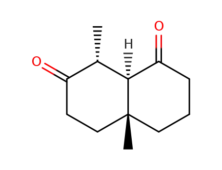 4aβ,8α-Dimethyl-3,4,4a,5,6,8aα-hexahydronaphthalene-1(2H),7(8H)-dione