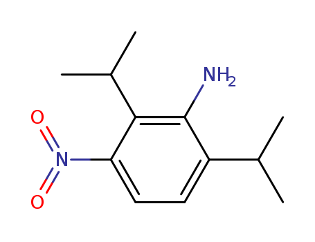 Benzenamine, 2,6-bis(1-methylethyl)-3-nitro-